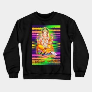 Happy Diwali Greeting Card Crewneck Sweatshirt